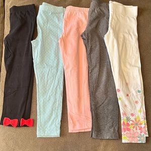 Lot of toddler girl leggings